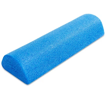 Гладкий ролик напівциліндр для рук та ніг ролер Roller Zelart My Fit 45x15 см FI-6284-45 Blue