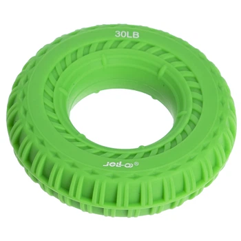 Эспандер кистевой кольцо 1штука ø8см JELLO JLA470-30LB, зеленый
