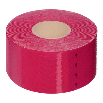 Кінезіо тейп пластир Kinesio Tape SP-Sport 5504-2,5 ширина 2,5см довжина 5м Pink
