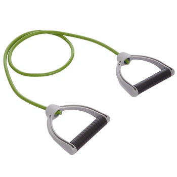 Эспандер трубчатый с ручками Zelart Pull Exerciser My Fit 104-B Green-Black