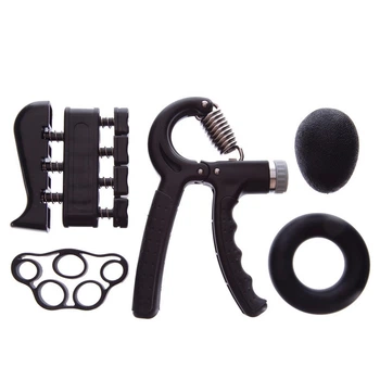 Набір кистьових еспандерів Zelart Grip Kit 2527 Black 5 еспандерів у комплекті