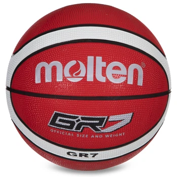 М'яч баскетбольний гумовий Molten GR7 BGR7-RW-SH Size 7 Red-White