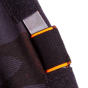 Наколенник ортез коленного сустава наколенник шарнирный Mute 875CA Black-Orange