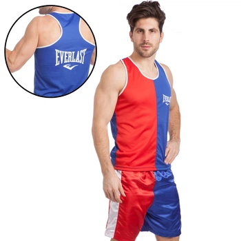 Форма для бокса боксерская форма Everlast Heroe 3063 размер L (48-50) Red-Blue