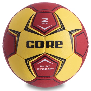 Мяч для гандбола Core Play Stream Sprinter 049-2 размер №2 Yellow-Red
