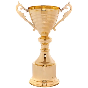 Кубок спортивный с ручками приз спортивный SP-Sport 296C высота 32 см Gold