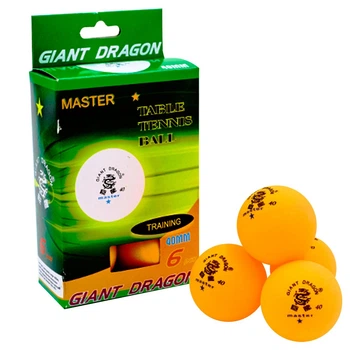 Набор мячей для настольного тенниса Giant Dragon Master Action 1 Star 5693 6 мячей в комплекте