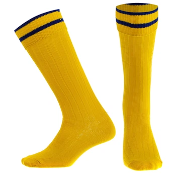 Гетри футбольні юніорські Zelart Pro Action 5608 Розмір 32-39 Yellow-Blue