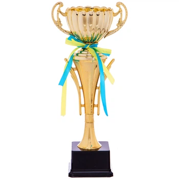 Кубок спортивный с ручками приз спортивный SP-Sport 8895A высота 34 см Gold