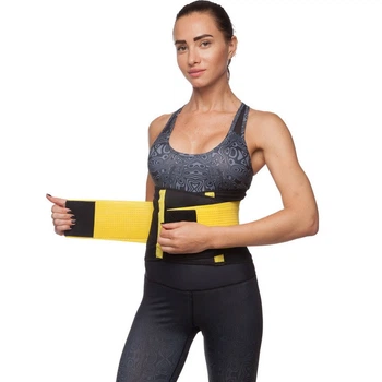 Пояс для коррекции фигуры Extreme Power Belt 6606-2 размер L-XL 23x115 см желтый