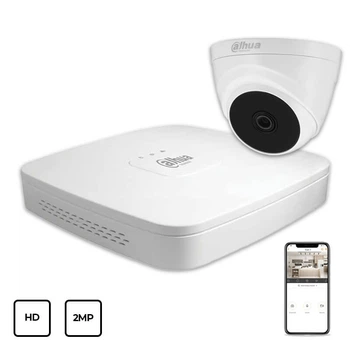 Комплект відеоспостереження Dahua HD KIT 1x2MP INDOOR