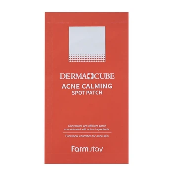 Точечные патчи от прыщей FARMSTAY DERMA CUBE ACNE CALMING SPOT PATCH - 120 шт.
