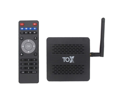 Смарт ТВ приставка Android SmartTV Box TOX1 4/32 Гб Dolby TrueHD 4K