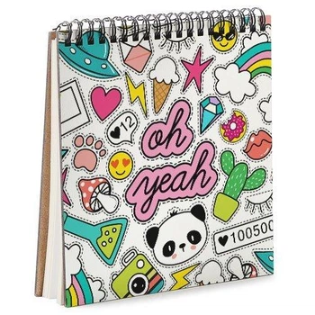 Блокнот Sketchbook Стикеры квадратный 16,7х18 см (BDK_17A098)