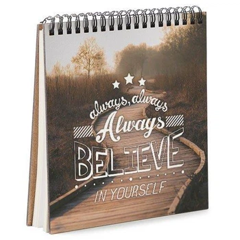 Блокнот Sketchbook Always believe in yourself квадратный 16,7х18 см (BDK_17A108)