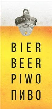 Настенная открывалка для бутылок Bier 32*15 см (ODP_20J004)