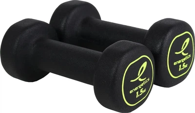 Набір гантелі ENERGETICS Neoprene Dumb Pairs Чорний (2х1,5 кг) (80961541)