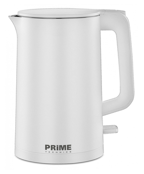 Электрочайник пластиковый дисковый PRIME Technics PKP 1765 W 1.7 л Белый