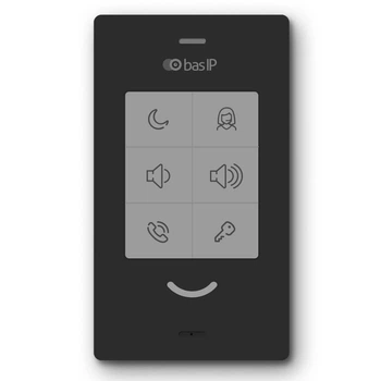 IP-аудіодомофон Bas-IP SP-03 black (114128)