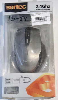 Мышка "Sertec" SM-2157 Silver (беспроводная)