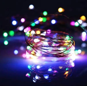 Гирлянды на батарейку + USB Нить 30 LED 3м Color