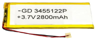 Аккумулятор GD 3455122P 2800mAh Li-ion 3.7V