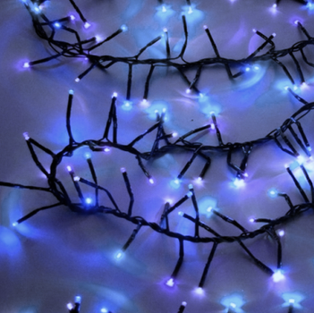 Гирлянда диодная 100 LED синий -5м