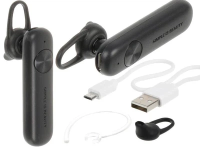 Bluetooth гарнітура "XO" Mono BE5 Black