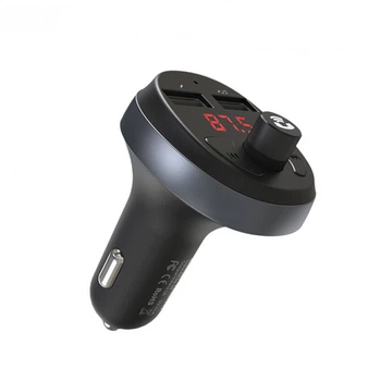 Автомобильный FM модулятор HOCO E41 Bluetooth + зарядное устройство 2xUSB