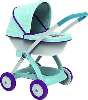 Коляска для куклы "Frozen 2" с люлькой и корзиной - Smoby (20-1054647)