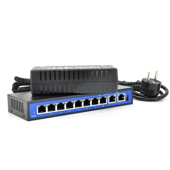 PoE коммутатор SICSO JY-8+2BZDW (8xPOE, 2xLAN)
