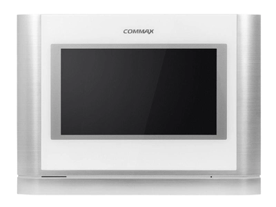 Комплект видеодомофона Commax CIOT-700M + CIOT-D20M (A) c коммутатором на 4 порта White