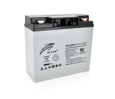 Аккумулятор мультигелевый Ritar HR1288W 12V 22 Ah AGM VRLA