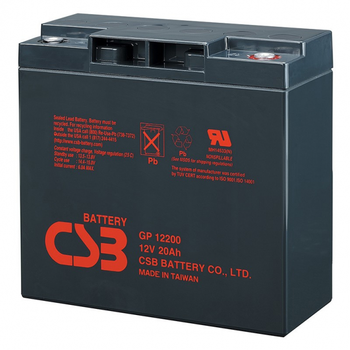 Аккумуляторная батарея AGM CSB GP12200 12V 20Ah