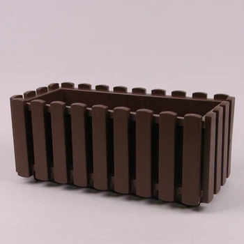 Балконный ящик Boardee FencyCase 40 см Коричневый (DDEF400-R222)