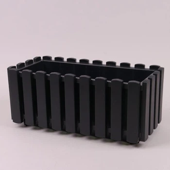 Балконный ящик для цветов 38 см Boardee Fencycase антрацитовый (DDEF400-S433)
