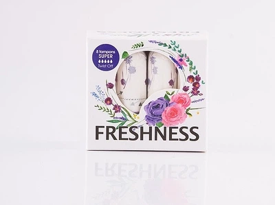 Гигиенические тампоны «Freshness» Super 8шт (4820164701119)