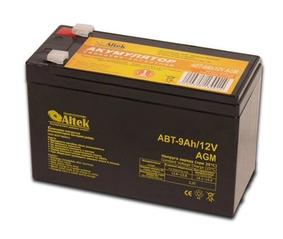 Аккумулятор ALTEK ABT-9Аh/12V AGM