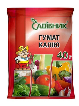 Садівник Гумат калію 40гр