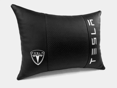 Подушка под спину в автомобиль Подушка в авто Tesla 00874