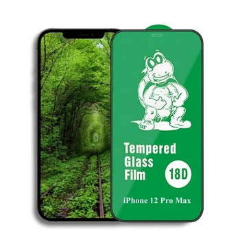 Защитное стекло iBattery 18D for iPhone 12 Pro Max black