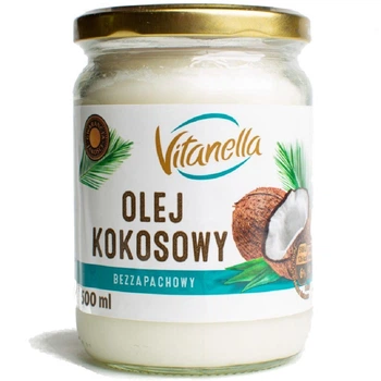 Масло Vitanella кокосовое рафинированное 500 мл