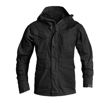 Тактическая мужская куртка Lesko A010 M65 L Black
