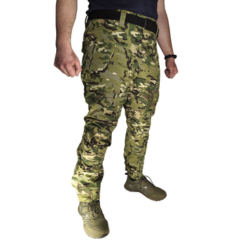 Тактические штаны Lesko B603 Camouflage 36 размер брюки мужские милитари камуфляжные с карманами