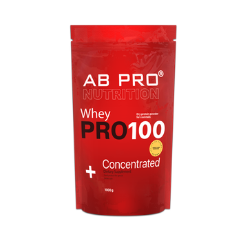 Протеїн AB PRO PRO100 Whey Concentrated 1000 г Іриска (039)
