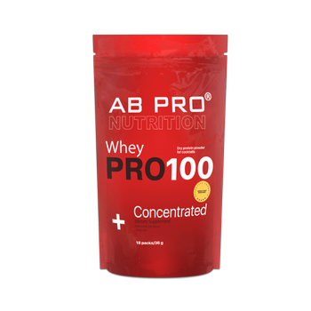 Протеїн AB PRO PRO 100 Whey Concentrated 18 порційних упаковок по 36 г (094) Ваніль ()
