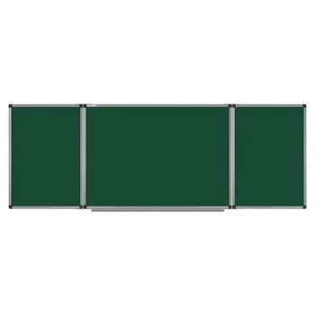 Доска для мела, 100 на 300 см, 5 поверхностей UkrBoards UB100x300G