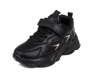 Кроссовки Fashion WQ3269-1 чорні (32-37) Чёрный 32