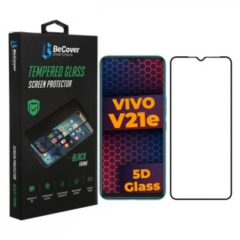 Стекло защитное BeCover Samsung Galaxy S21 FE SM-G990 Black (707244)