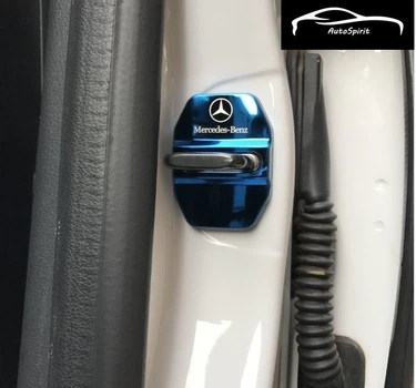 Накладки на петли дверей Muchkey синий Mercedes